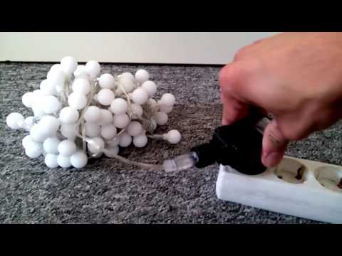 Globe Lichterkette Innen Deko Glühbirne 10 Meter 100er Warmweiß Innootech