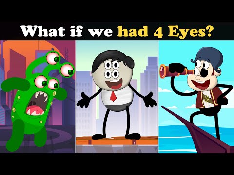 What if we had 4 Eyes? + more videos | #aumsum #kids #science #education #whatif Thumbnail
