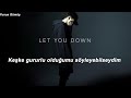 NF - Let You Down (Türkçe Çeviri)