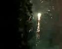 queima de fogos do alvorada/ santa cruz- rio de janeiro