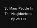 Boognish Neighborhood Ween