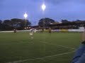 richard gillespie scores the winner with his head in the 2-1 home win against tiverton town.