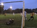 richard gillespie scores the winner with his head in the 2-1 home win against tiverton town.