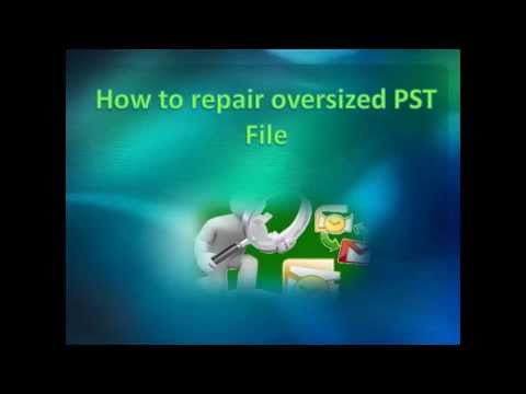 how to repair pst file