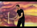 old improvised devil stick routine