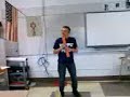 Spencer in Enrights class