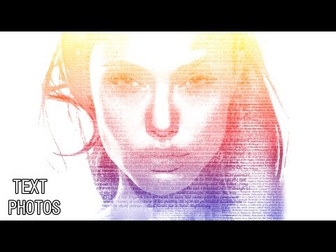 how to make a typographic self portrait
