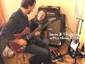 tim christensen at the vintage guitar show (dk), playing on tc electronic nova system and hansen signature model guitar.
