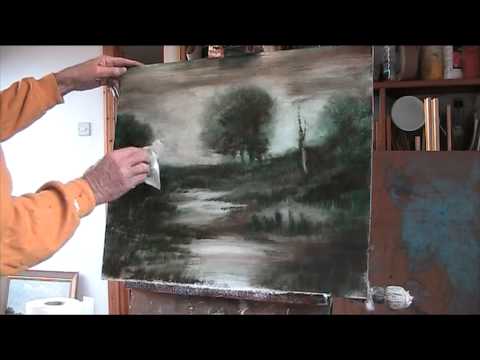 how to paint with linseed oil