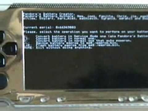 how to un pandora a psp battery
