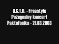 O.S.T.R. Niesamowity freestyle - Po?egnalny koncert Paktofoniki / Cz.2