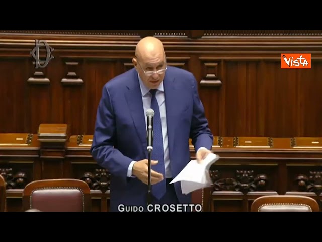 Flotilla, Crosetto: "Non è necessario rischiare l'incolumità di italiani per portare aiuti a Gaza"