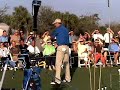 Comedy Golf Trick Shot Guy Brad Denton shows the 