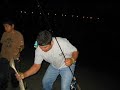 Fishing @ midnight During grunion Run