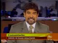 Carlos Vera felicitando a Rafael Correa por asunto Isaias