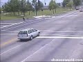 Red light crash