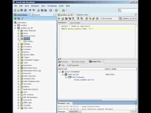 how to rebuild oracle index