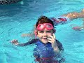 Boys in the pool.