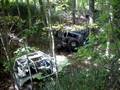 videos de The Mounds 10.04.08. Jeepers on the steep trail in woods. 3