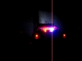 Police car 20 light bar pattern and siren