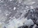 this is on mt adams at about 9000' rolling rocks off a cliff then i almost fell...yipes!!