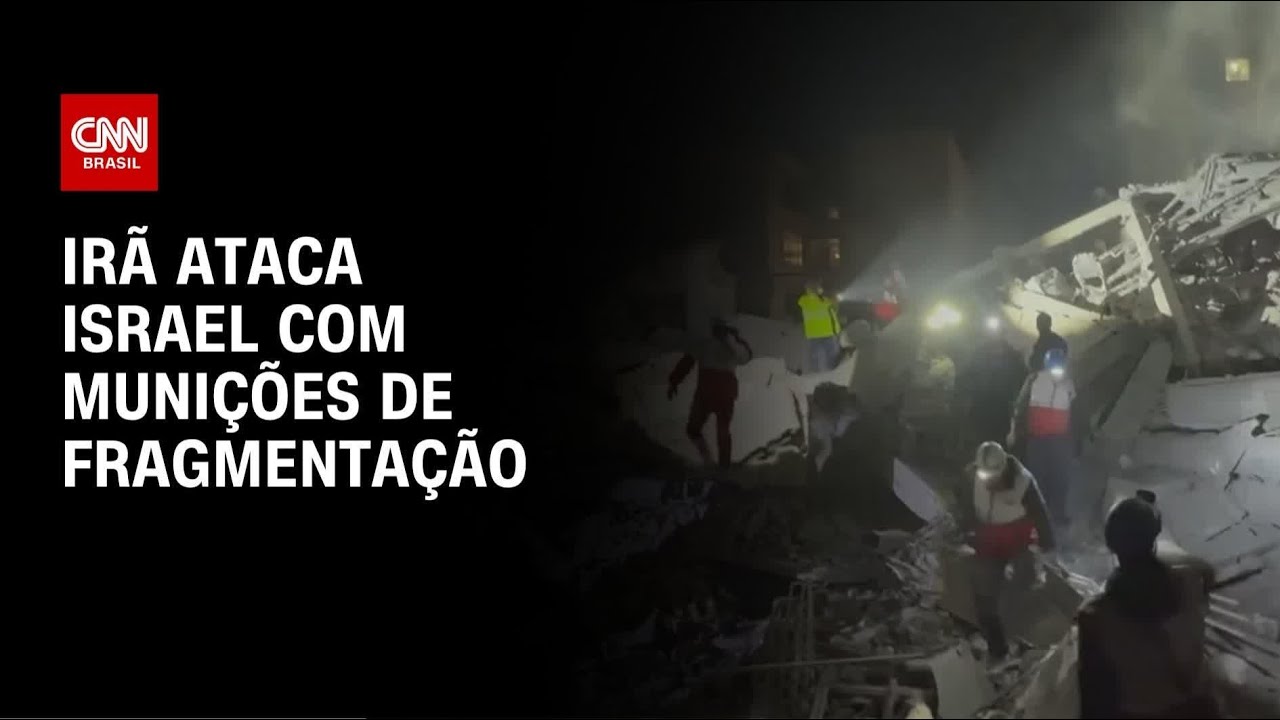 Guerra no Oriente Médio: Irã ataca Israel com munições de fragmentação | CNN NOVO DIA