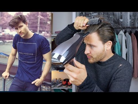 Haarstyling TUTORIAL für Männer - bei mittellangen Haaren