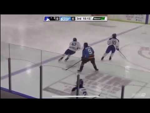 Perth Blue Wings Jr. B goal