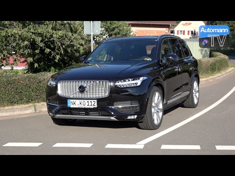 2016 volvo xc90 d5 225hp drive sound 60fps