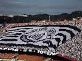 bandeir�o da jovem sendo levantado SANTOS BI-CAMPE�O
