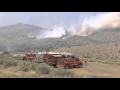 Raw Video: Nevada Wildfire Burns 7k Acres
