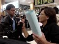 Andy y Jose llegando al aeropuerto de Peru
