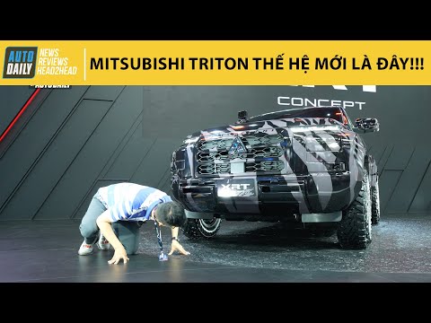 Đây là Mitsubishi Triton tương lai - Sẽ có cú đột phá, thách thức Ford Ranger!!! |Autodaily.vn|