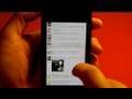 Nokia N900 Web browser Portrait Mode