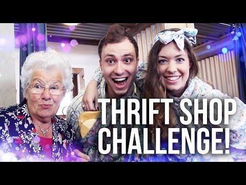 THRIFT SHOP CHALLENGE met Oma Miep!
