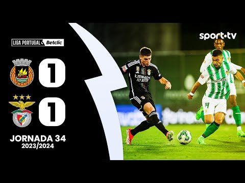 FC Futebol Clube Rio Ave Vila do Conde 1-1 SL Spor...