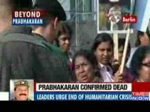 Worldwide protest over Velupillai Prabhakaran's killing