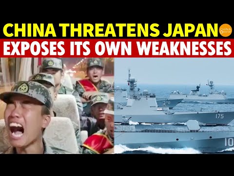 China Threatens Japan, but Exposes Its Own Weaknesses: Naked J-20, Fake Missiles, Sick Carrier