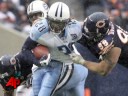 despite being held to a season-low 20 yards rushing, the tennessee titans improved to 9-0 sunday with a 21-14 win over the chicago bears. the titans remain the nfl's only undefeated team. (nov. 9)