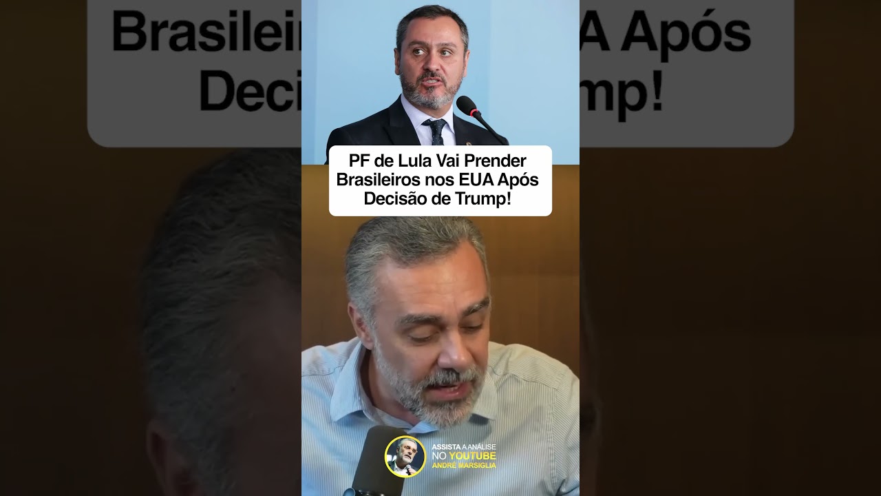 🚨 PF de Lula Vai Prender Brasileiros nos EUA Após Decisão de Trump!