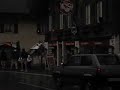 Rainstorm in Interlaken Switzerland