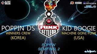 Poppin DS vs Kid Boogie – Funk Stylers World Final SF2