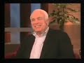 John McCain Faces off with Ellen Degeneres John McCain Faces off with Ellen Degeneres