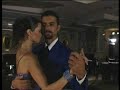 Prize winning couple from the World Championship of Tango salon Argentina 2004, performing a free improvisation in Tv show.