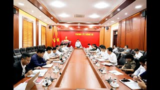 Hội nghị Ban Thường vụ Thành ủy