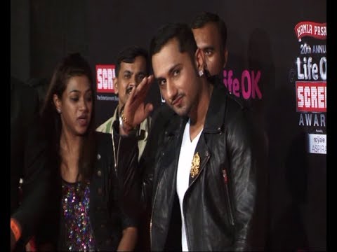 Yo Yo Honey Singh | Red Carpet of LIFE OK SCREEN AWARDS 2014.