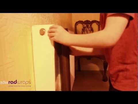 how to fit radiator cover