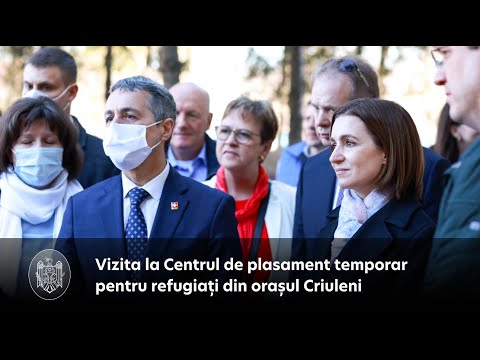 Глава государства вместе с Президентом Швейцарии Иньяцио Кассисом посетили Центр временного размещения беженцев из Украины в Криулень 