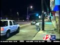 Providence Car into Barber Shop
