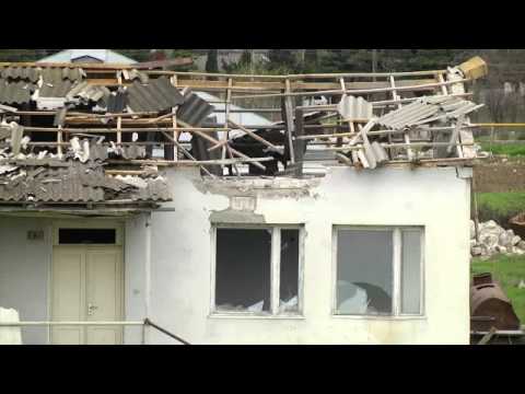 Conflict in Nagorno-Karabakh.